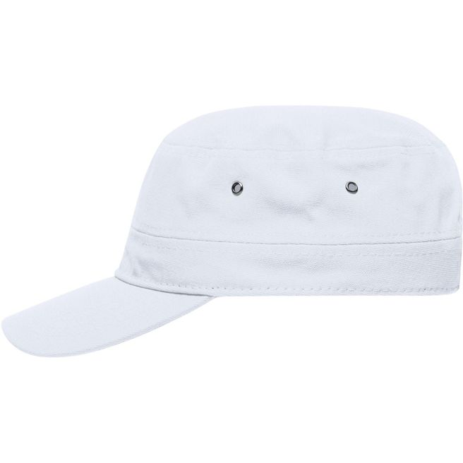 Produktabbildung Military Cap - Trendiges Cap im Military-Stil aus robustem Baumwollcanvas Military Cap - Trendiges Cap im Military-Stil aus robustem Baumwollcanvas
