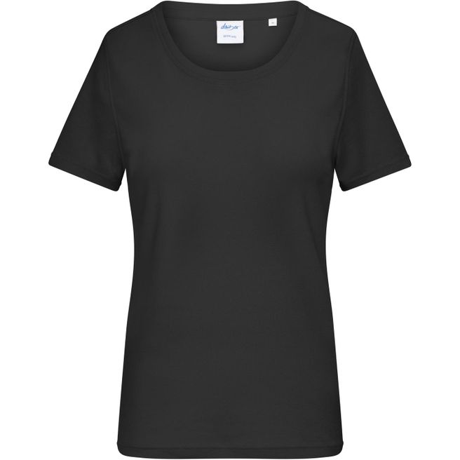 Ladies' T-Shirt 1:1 Rib - T-Shirt aus weichem 1:1 Feinripp