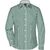 Ladies' Checked Blouse - Modisches Karoshirt mit Uni-Einsätzen an Kragen und Manschette