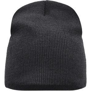 Beanie No.1 - Enganliegende Strickmütze ohne Umschlag