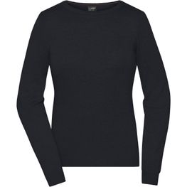 Ladies' Round-Neck Pullover - Klassischer Baumwoll-Pullover