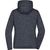 Ladies' Knitted Fleece Hoody - Kapuzenjacke aus Strickfleece in Melange-Optik (Bild 2)