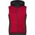 Ladies' Padded Hybrid Vest - Wattierte Strickfleece Weste im attraktiven Materialmix