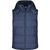 Men's Padded Vest - Modische Steppweste mit abnehmbarer Kapuze