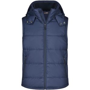 Men's Padded Vest - Modische Steppweste mit abnehmbarer Kapuze