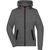 Ladies' Hooded Jacket - Kapuzenjacke mit modischen Details in Melange-Optik
