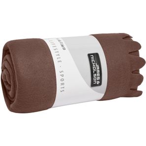 Fleece Blanket - Fleecedecke mit abgerundeten Fransen