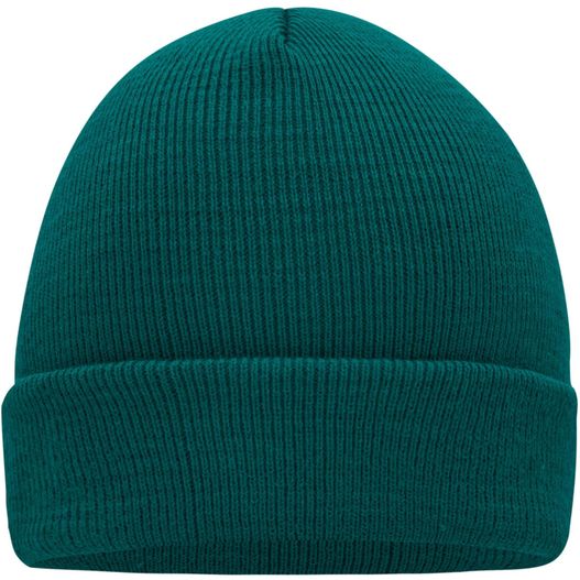 ein grüner mütze auf weißem hintergrund Knitted Cap - Klassische Strickmütze in vielen Farben (Bild 1)
