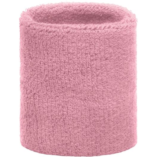 ein rosa pullover mit weißem hintergrund Terry Wristband - Armschweißband aus weichem Frottee (Bild 1)