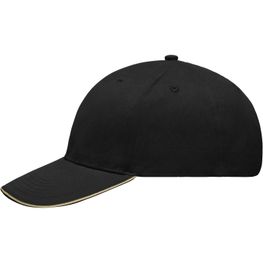 Light Brushed Sandwich Cap - Hochwertige, leichte und weiche 6 Panel Cap