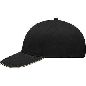 Light Brushed Sandwich Cap - Hochwertige, leichte und weiche 6 Panel Cap