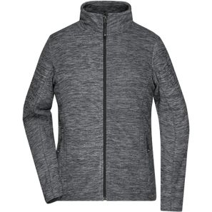 Ladies' Fleece Jacket - Fleecejacke in modischer Melange-Optik