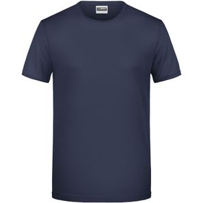 Men's-T - T-Shirt mit trendigem Rollsaum