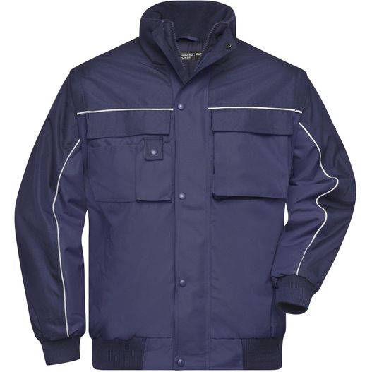 Workwear Jacket - Robuste, wattierte Jacke mit abnehmbaren Ärmeln (Bild 1)