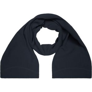Microfleece Scarf - Eleganter Fleece Schal mit umgenähten Enden und Ziernaht