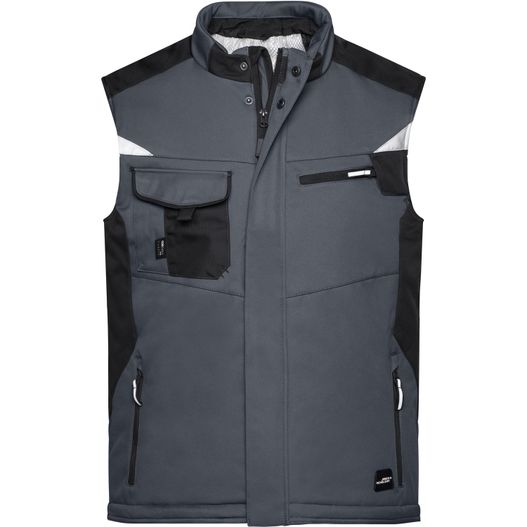 Craftsmen Softshell Vest - STRONG - - Professionelle Softshellweste mit warmem Innenfutter (Bild 1)