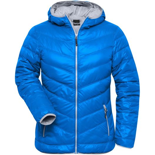 Ladies' Down Jacket - Ultraleichte Daunenjacke mit Kapuze in sportlichem Style (Bild 1)