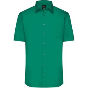 Men's Shirt Shortsleeve Poplin - Klassisches Shirt aus pflegeleichtem Mischgewebe