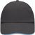6 Panel Raver Sandwich Cap - Klassisches Allround-Cap mit kontrastfarbigem Sandwich