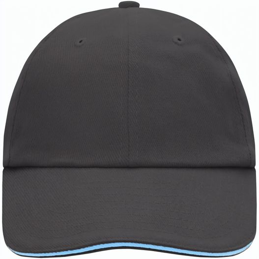 Produktabbildung 6 Panel Raver Sandwich Cap - Klassisches Allround-Cap mit kontrastfarbigem Sandwich 6 Panel Raver Sandwich Cap - Klassisches Allround-Cap mit kontrastfarbigem Sandwich (Bild 1)