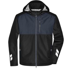Padded Hardshell Workwear Jacket - Professionelle, wattierte, wind- und wasserdichte, atmungsaktive Arbeitsjacke für extreme Wetterbedingungen