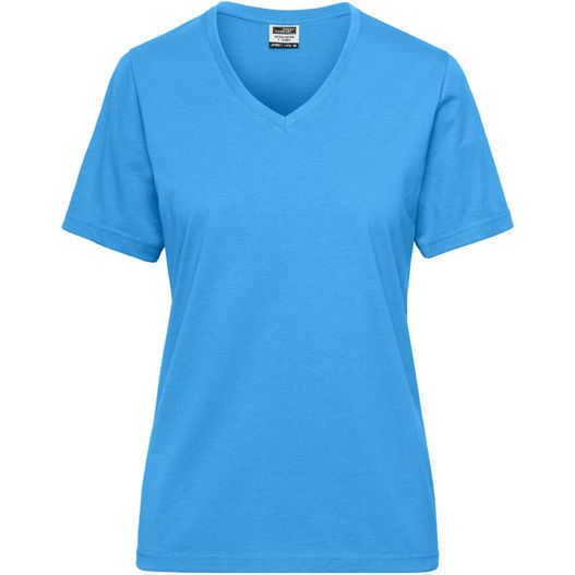 Ladies' BIO Workwear T-Shirt - Strapazierfähiges und pflegeleichtes T-Shirt (Bild 1)
