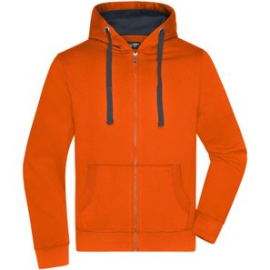 Men's Hooded Jacket - Premium Sweatjacke mit Bionic®-Finish
