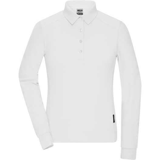 Ladies' Workwear-Longsleeve Polo - Strapazierfähiges und pflegeleichtes Langarm Polo (Bild 1)