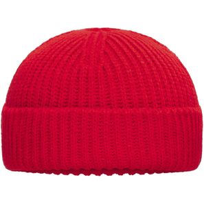 Fisherman Beanie - Modische Strickmütze mit Umschlag