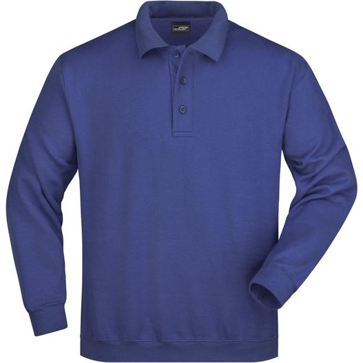 Polo-Sweat Heavy - Klassisches Komfort Polo-Sweatshirt (Bild 1)