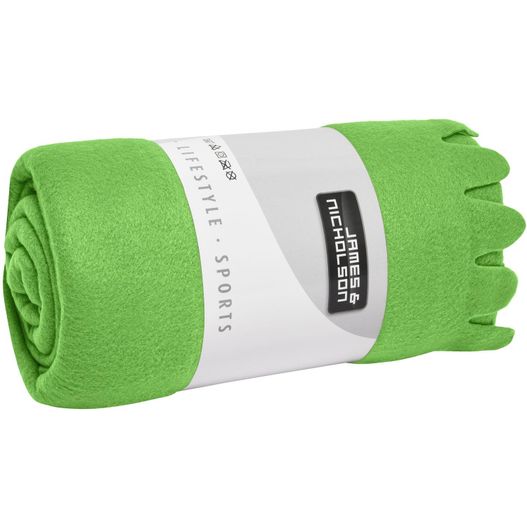 Fleece Blanket - Fleecedecke mit abgerundeten Fransen (Bild 1)