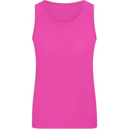 ein frauen rosa tank top Ladies' Active Tanktop - Funktionstop für Freizeit und Sport (Bild 1)