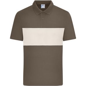 Polo colour-block UNISEX - Unisex Poloshirt mit Kontrasteinsatz
