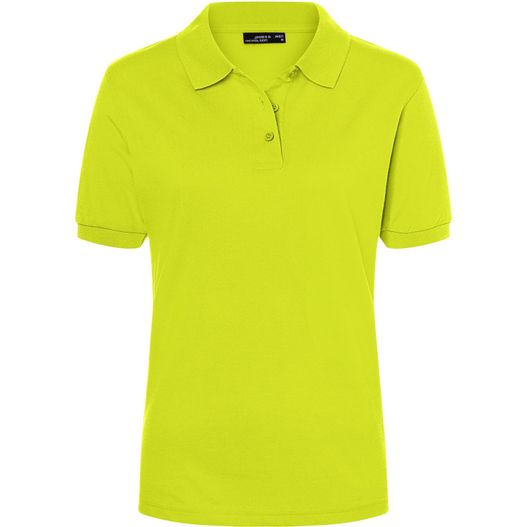 ein kalkgrünes poloshirt mit kragen Classic Polo Ladies - Hochwertiges Polohemd mit Armbündchen (Bild 1)