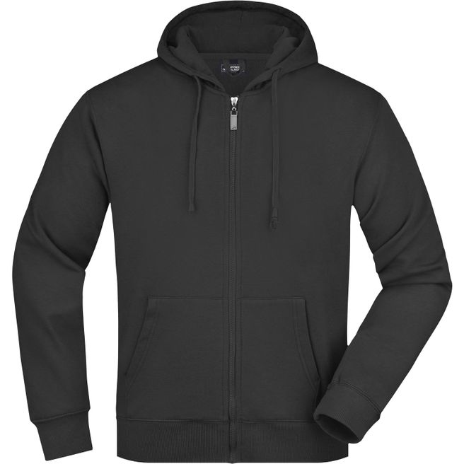 Produktabbildung Men's Hooded Jacket - Kapuzenjacke aus formbeständiger Sweat-Qualität Men's Hooded Jacket - Kapuzenjacke aus formbeständiger Sweat-Qualität