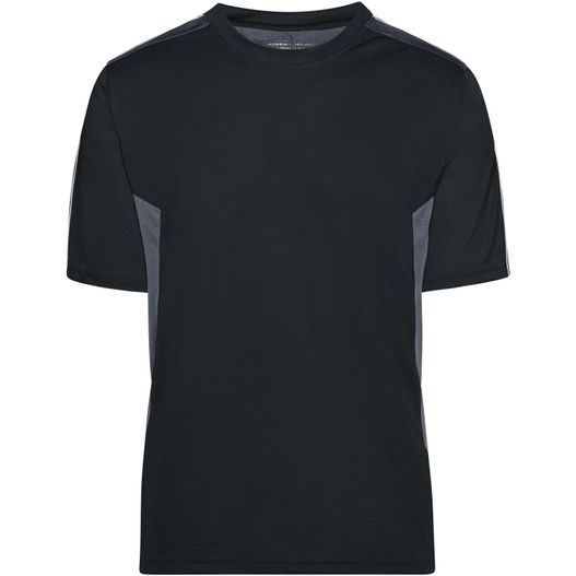ein schwarzes hemd mit grauen details auf der brust Craftsmen T-Shirt - STRONG - - Funktions T-Shirt (Bild 1)