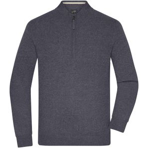 Men's Half-Zip Troyer - Klassischer Troyer aus Baumwolle