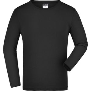 Junior Shirt Long-Sleeved Medium - Langarm T-Shirt aus Single Jersey