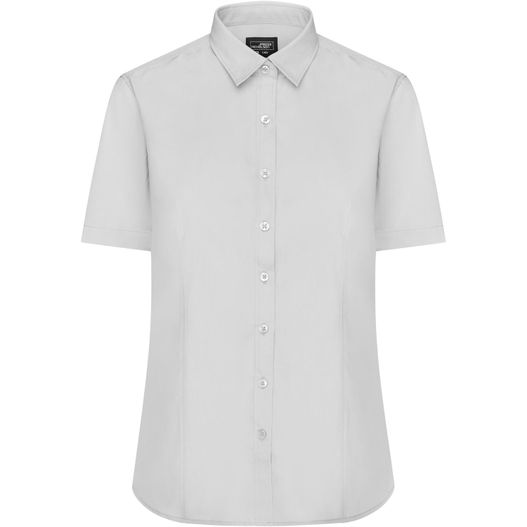 Ladies' Shirt Shortsleeve Poplin - Klassisches Shirt aus pflegeleichtem Mischgewebe (Bild 1)