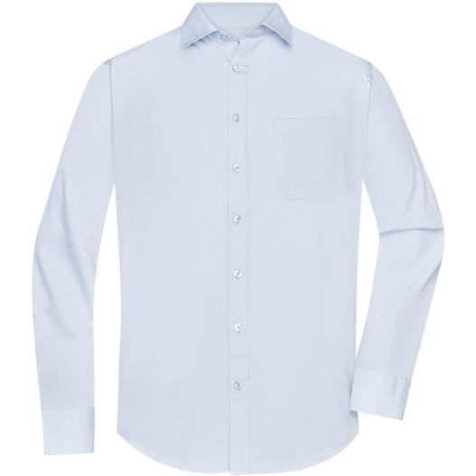 Men's Shirt Longsleeve Poplin - Klassisches Shirt aus pflegeleichtem Mischgewebe (Bild 1)