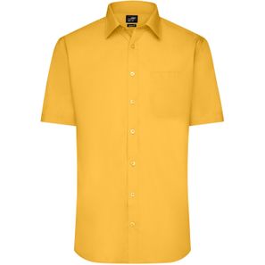 Men's Shirt Shortsleeve Poplin - Klassisches Shirt aus pflegeleichtem Mischgewebe