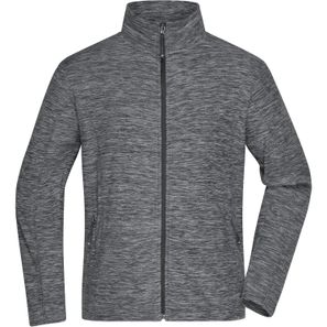 Men's Fleece Jacket - Fleecejacke in modischer Melange-Optik