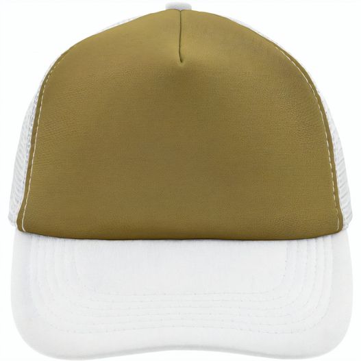 5 Panel Polyester Mesh Cap - Trendiges 5 Panel Mesh Cap in zahlreichen Farbvarianten (Bild 1)