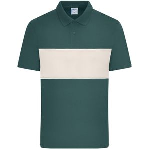 Polo colour-block UNISEX - Unisex Poloshirt mit Kontrasteinsatz