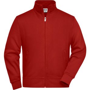 Workwear Sweat Jacket - Sweatjacke mit Stehkragen und Reißverschluss