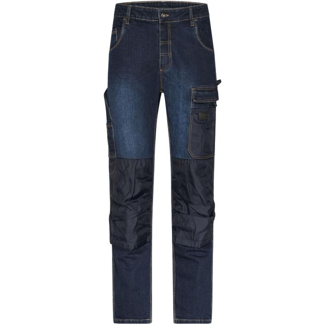 Produktabbildung Workwear Stretch-Jeans - Jeans-Hose in gerader Schnittführung mit vielen Details Workwear Stretch-Jeans - Jeans-Hose in gerader Schnittführung mit vielen Details