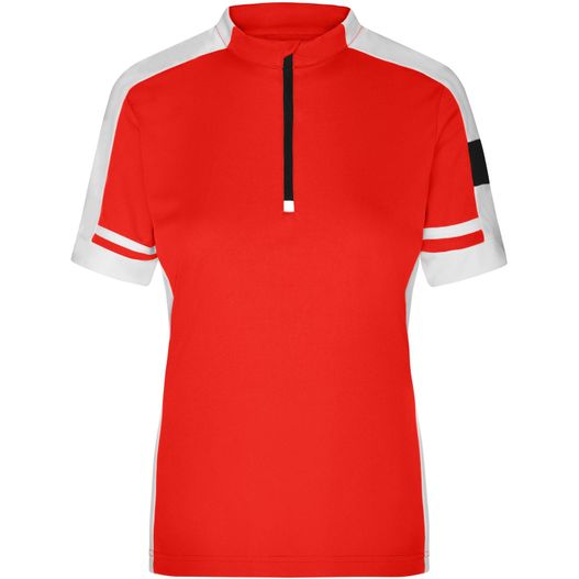 Ladies' Bike-T Half Zip - Sportives Bike-Shirt (Bild 1)