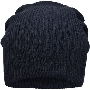 Knitted Long Beanie - Lässige überlange Strickmütze