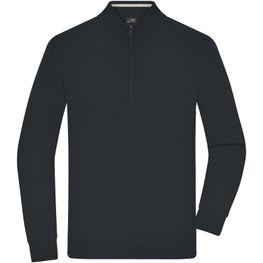 Men's Half-Zip Troyer - Klassischer Troyer aus Baumwolle