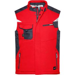Craftsmen Softshell Vest - STRONG - - Professionelle Softshellweste mit warmem Innenfutter